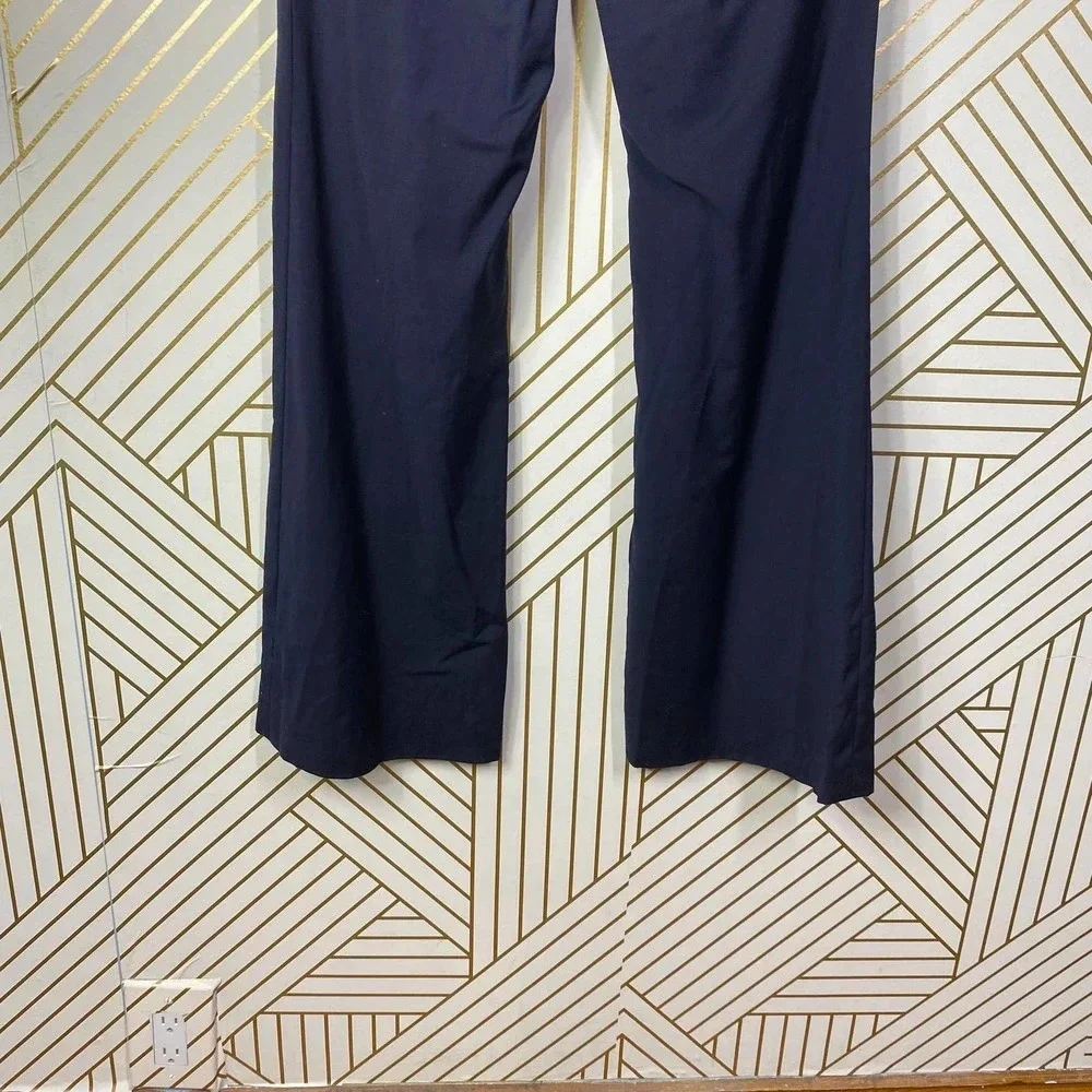 TORY BURCH Wide-Leg Dress Pants in Navy Blue Size US 2‎